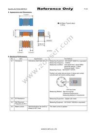 LQW15CNR16J00D Datasheet Page 2