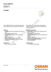 LR B6SP-CADB-1-1 Datasheet Cover