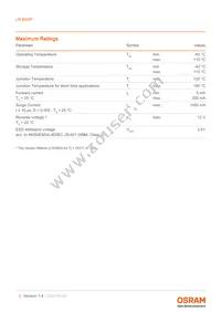 LR B6SP-CBEA-1-G3R3-140-R33-Z Datasheet Page 3