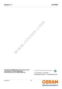 LR CPDP-JTKQ-1-0-350-R18-XX Datasheet Page 23