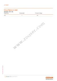 LR G6SP-CBEA-1-1-Z Datasheet Page 6