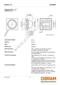 LR H9GP-HZKX-1-1-350-R18-Z Datasheet Page 11