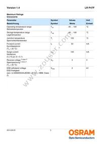 LR P47F-U2AB-1-1-Z Datasheet Page 3