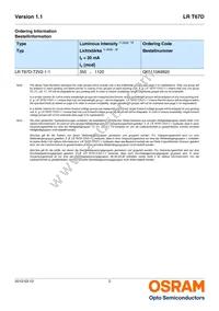 LR T67D-U1V2-1-1-20-R18-Z Datasheet Page 2