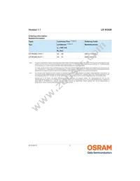LR W5AM-JYKX-1-0-400-R18-Z Datasheet Page 2