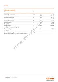 LR Y8SF-U1V2-1-0-20-R18-Z Datasheet Page 3