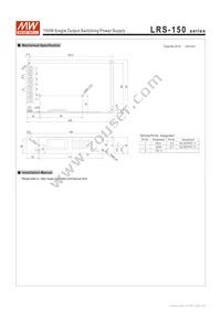 LRS-150-36 Datasheet Page 4