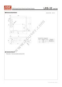 LRS-35-48 Datasheet Page 4