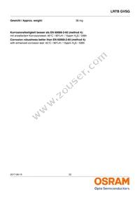 LRTB GVSG-UEVE-24+AMAQ-29+SCUC-HR Datasheet Page 22