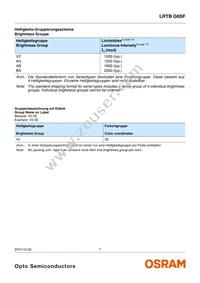 LRTBG6SF-V2BA-3E7F-0-0-ZP Datasheet Page 7