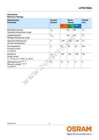 LRTBR98G-R5T-1+S7T7-35+PQ-25-20-R18-ZB Datasheet Page 3