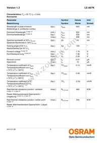 LS A67K-K1L2-1-Z Datasheet Page 4