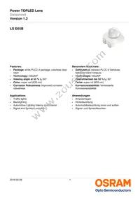 LS E65B-AABB-1-1-Z Datasheet Cover