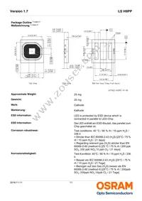 LS H9PP-HYJY-1-1-350-R18-Z Datasheet Page 11