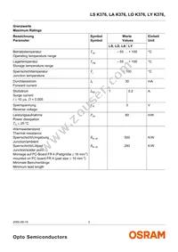 LS K376-RU Datasheet Page 3