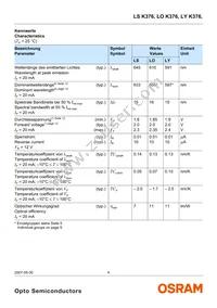 LS K376-T1U2-1 Datasheet Page 4