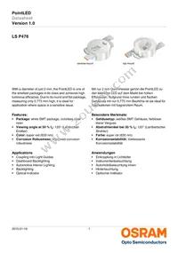 LS P476-Q1R2-1 Datasheet Cover