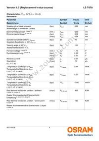 LS T670-K1L2-1-Z Datasheet Page 4