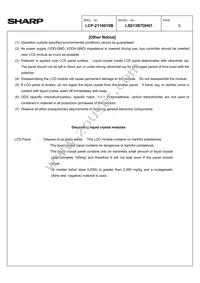 LS013B7DH01 Datasheet Page 7