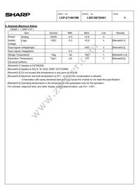 LS013B7DH01 Datasheet Page 11