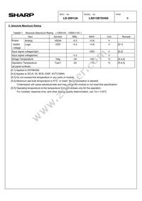 LS013B7DH05 Datasheet Page 11