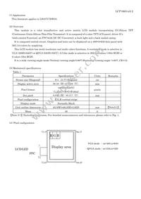 LS037V7DW03A Datasheet Page 4