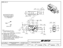 LS0851500F160C2A Datasheet Cover