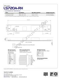 LS720A-RH Datasheet Page 2