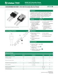 LSIC2SD065A10A Datasheet Cover