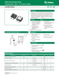 LSIC2SD120C05 Datasheet Cover
