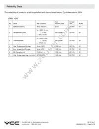 LSM0603412V Datasheet Page 5