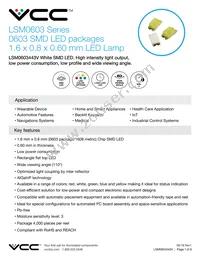 LSM0603443V Datasheet Cover