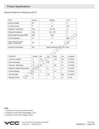 LSM0603472V Datasheet Page 3