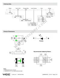 LSM0805543V Datasheet Page 2