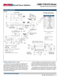 LSM2-T/30-D12R-C Datasheet Page 3
