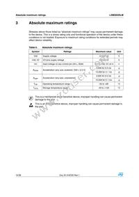 LSM303DLM Datasheet Page 12