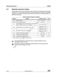 LSM330TR Datasheet Page 18