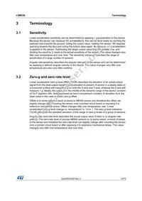 LSM330TR Datasheet Page 19