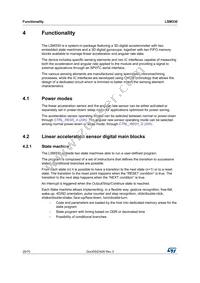 LSM330TR Datasheet Page 20