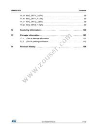 LSM6DS3USTR Datasheet Page 7