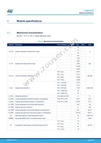 LSM6DSOTR Datasheet Page 9