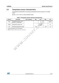 LSM9DS0TR Datasheet Page 15