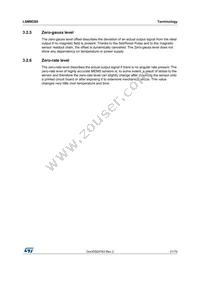 LSM9DS0TR Datasheet Page 21