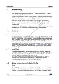 LSM9DS0TR Datasheet Page 22