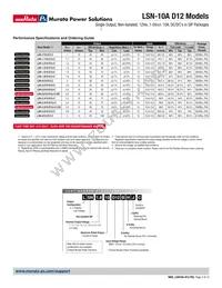 LSN-3.3/10-D12J-C-CIS Datasheet Page 2