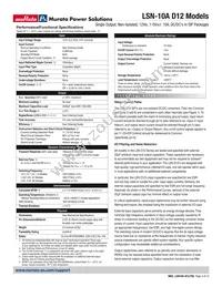 LSN-3.3/10-D12J-C-CIS Datasheet Page 3