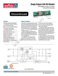 LSN-T/16-W3-C Datasheet Cover