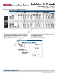 LSN-T/16-W3-C Datasheet Page 2