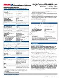 LSN-T/16-W3-C Datasheet Page 3