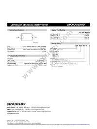 LSP1300AJR-S Datasheet Page 3